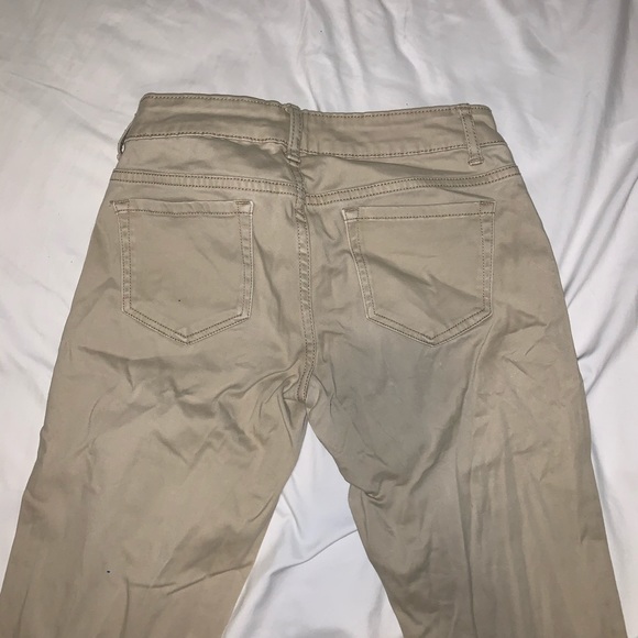 LOW RISE KHAKIS JEGGINGS - Picture 3 of 5